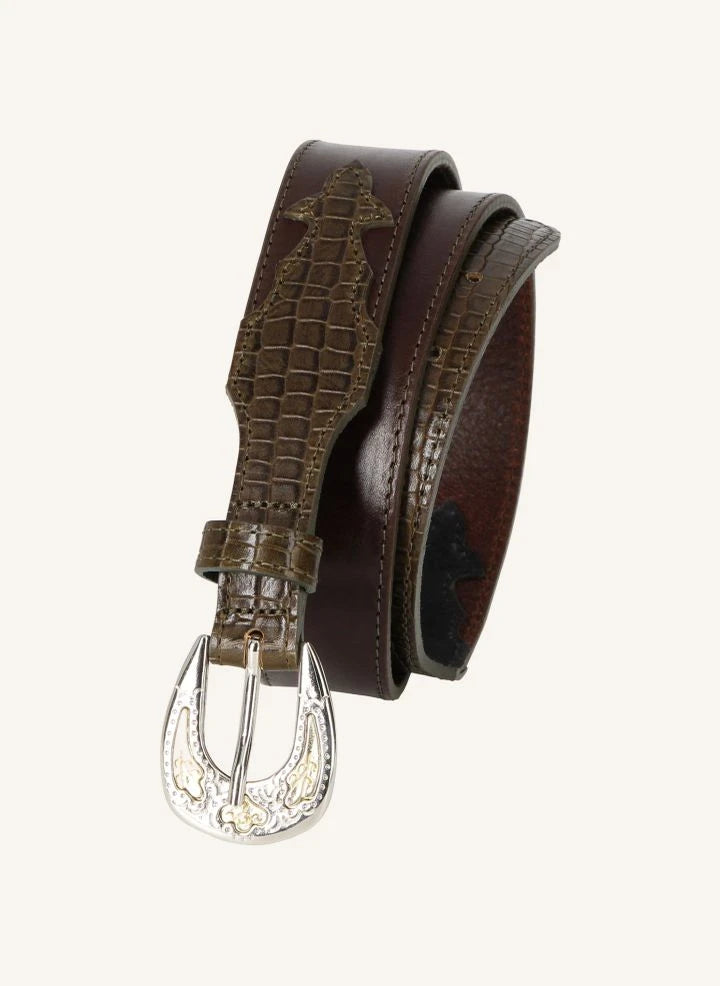 herbert frère soeur - La Boston Leather Belt | Chocolate