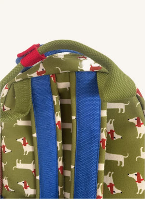 Mini Kyomo - Dachshund Backpack - Mini Kyomo x Taxi Brousse | Olive