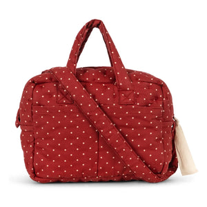 Konges Sløjd - Strawberry baby changing bag | Red