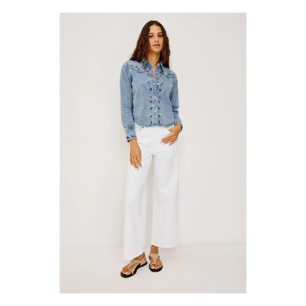 Rails - Bari Cotton Shirt | Indigo