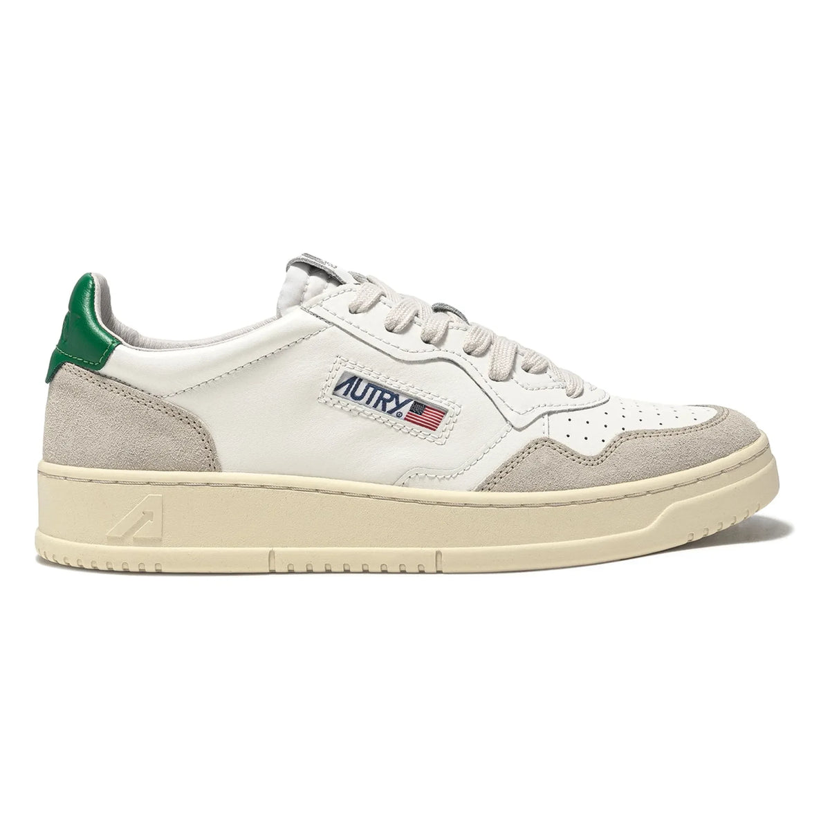 Autry - Medalist Low-cut leather and suede sneakers | Green