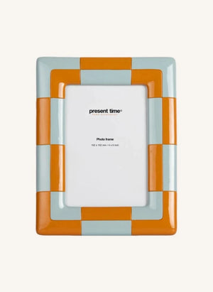 Present Time - Firenze Photo Frame | Orange