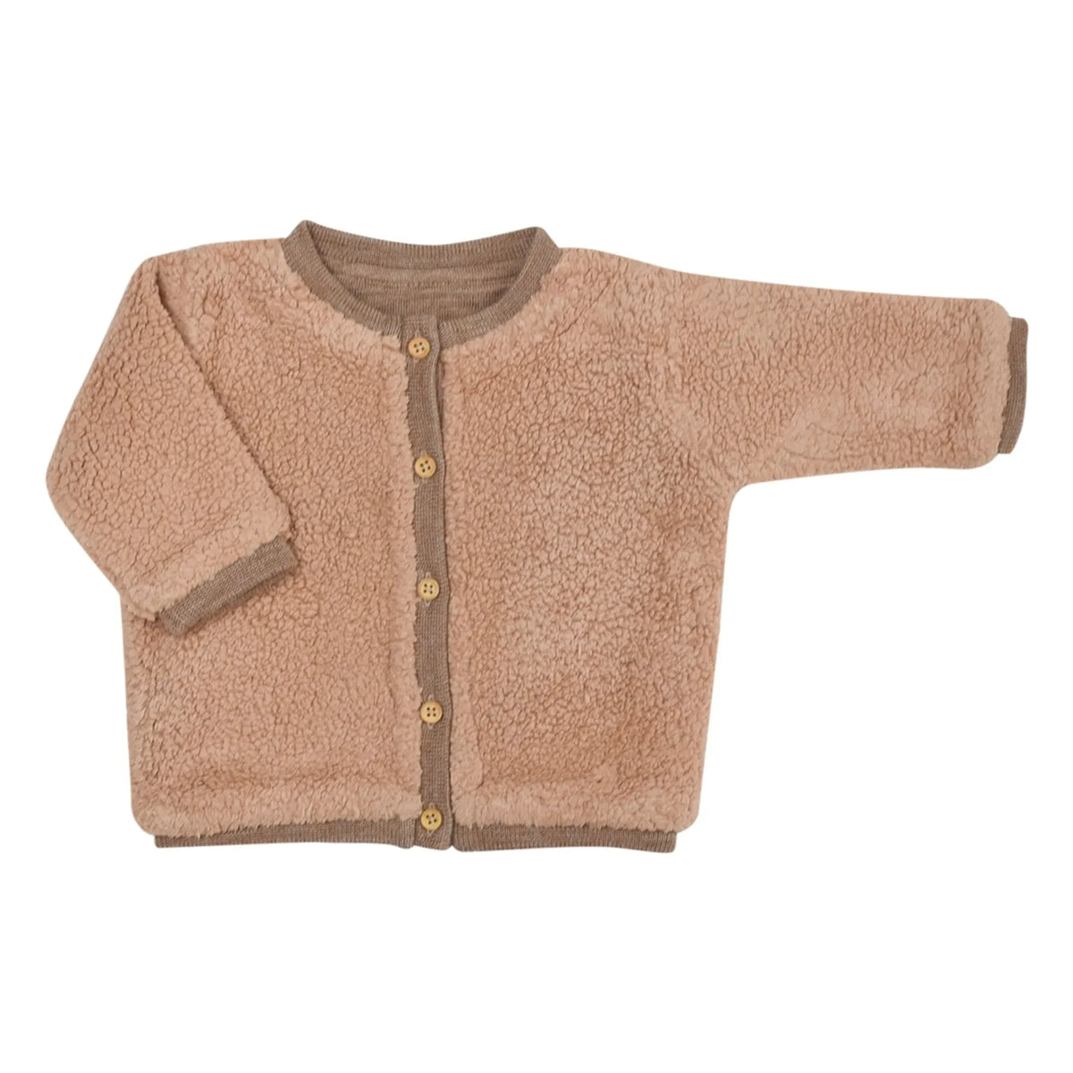 Lililotte - Victoire Sherpa reversible cardigan | Beige