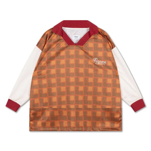 Repose AMS - Tartan Sports Jersey | Orange