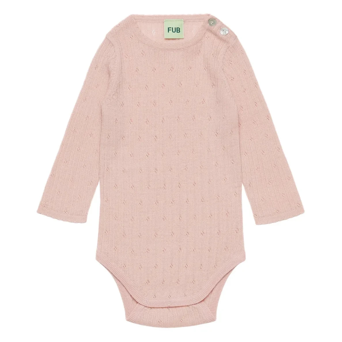 FUB - Merino Wool Pointelle Body | Pink