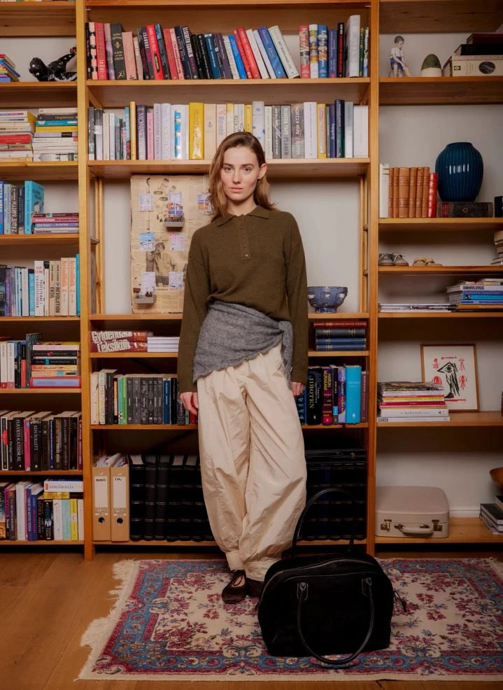 Becksöndergaard - Opany Wool Triangle Shawl | Grey