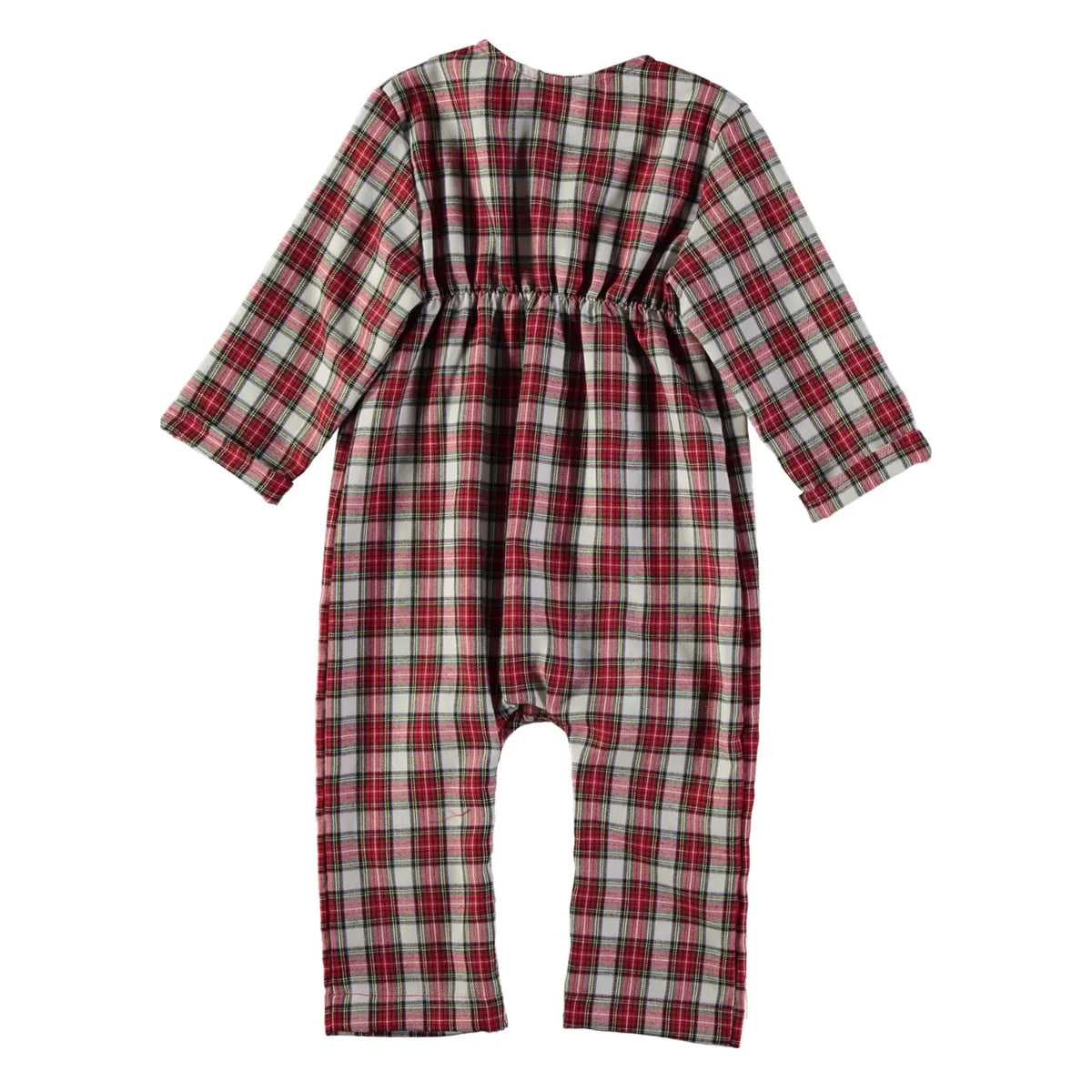 Risu Risu - Cosi Organic Cotton Checked Pajama | Red