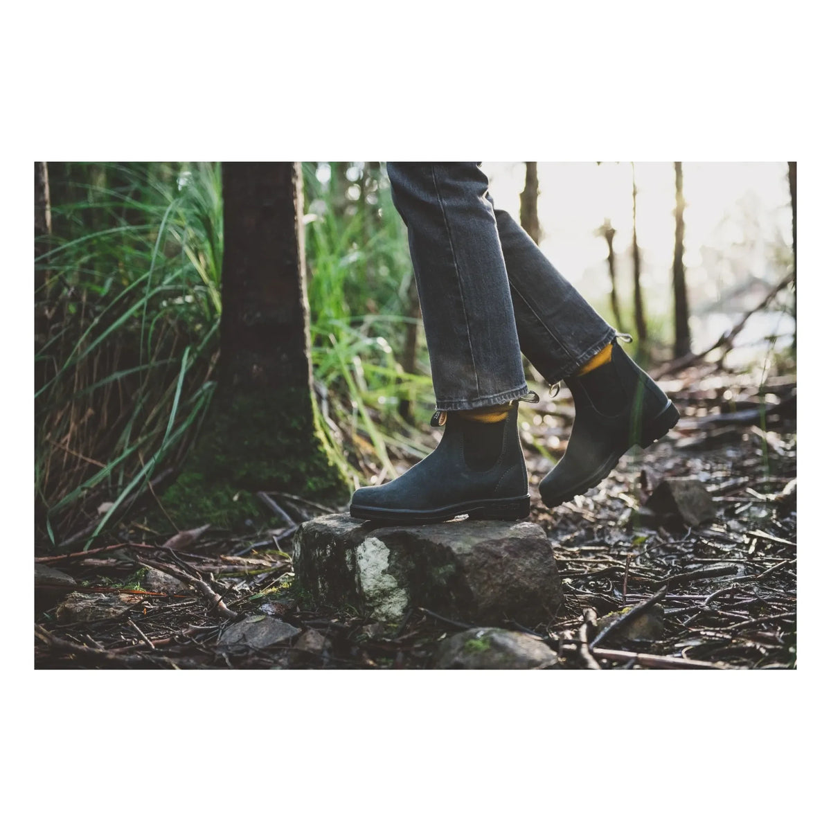 Blundstone - Chelsea Boots Sweden Waxé | Navy Blue