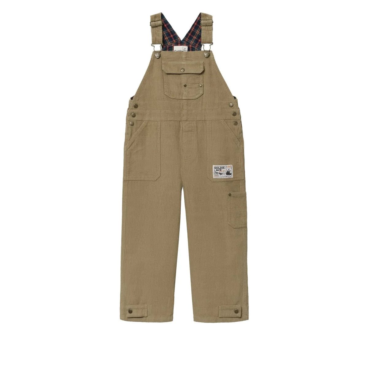 Goldie + Ace - Blake Ribbed Velvet Jumpsuit | Camel