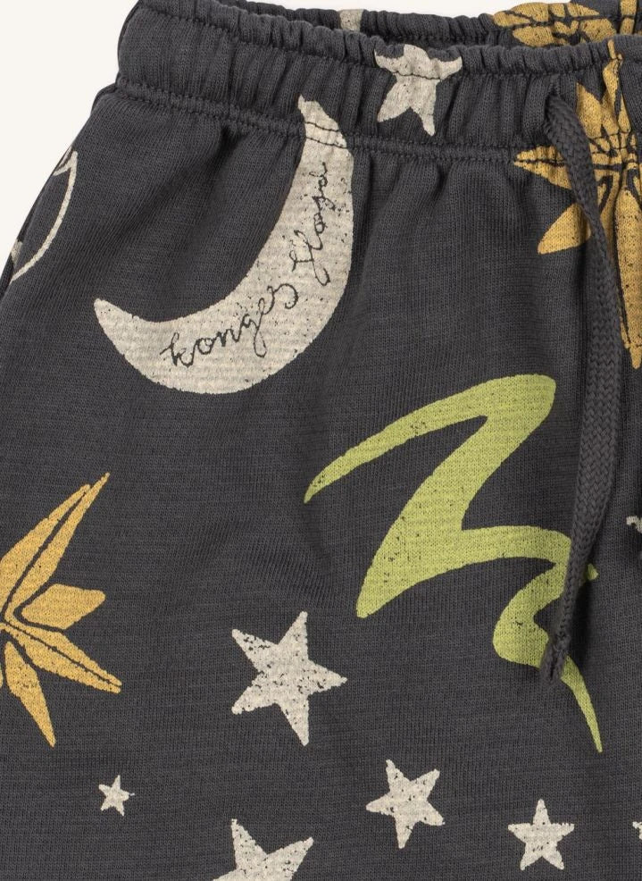 Konges Sløjd - Loupy Cosmic Organic Cotton Jogger | Charcoal gray