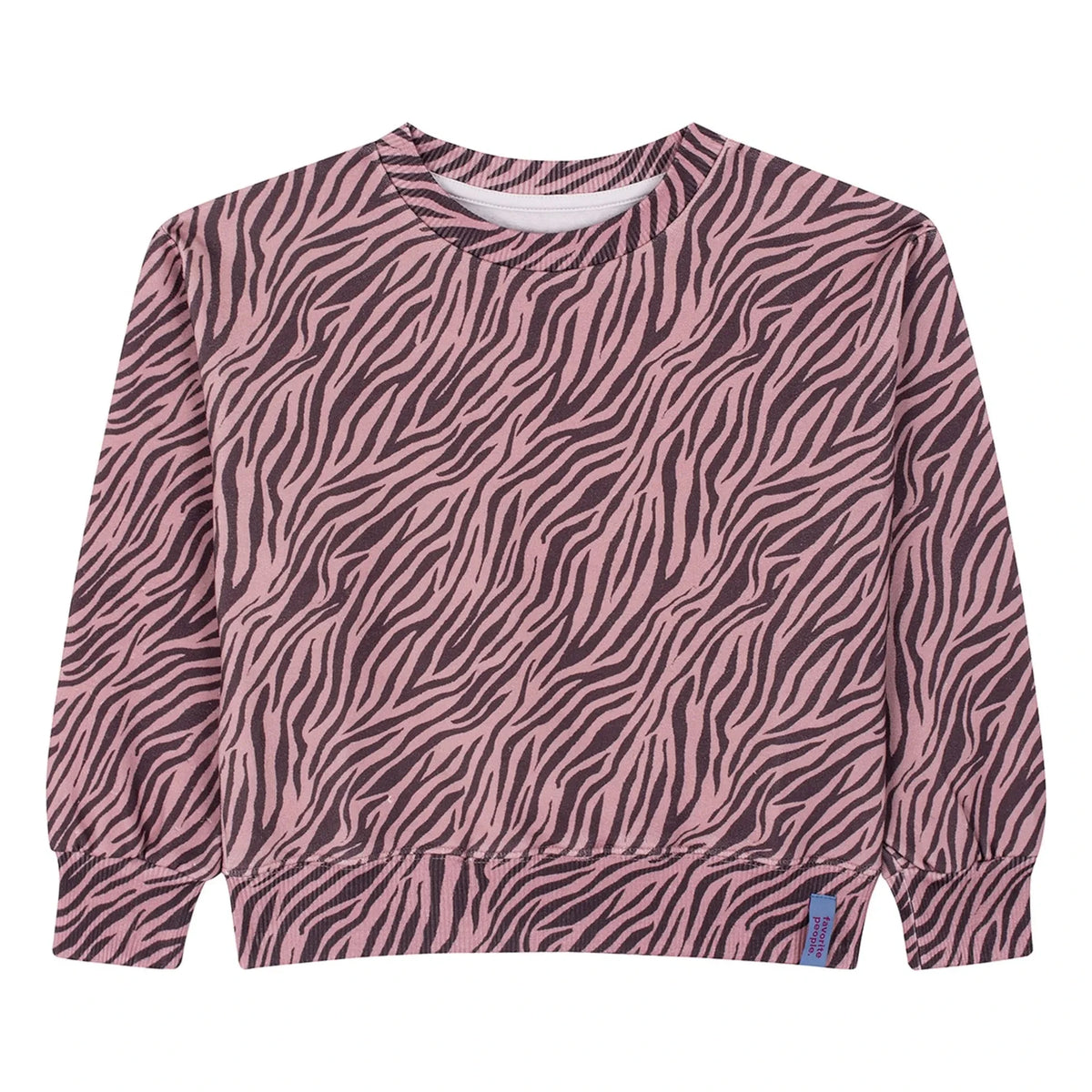 Favorite People - Pink Lake Zebra Sweatshirt
