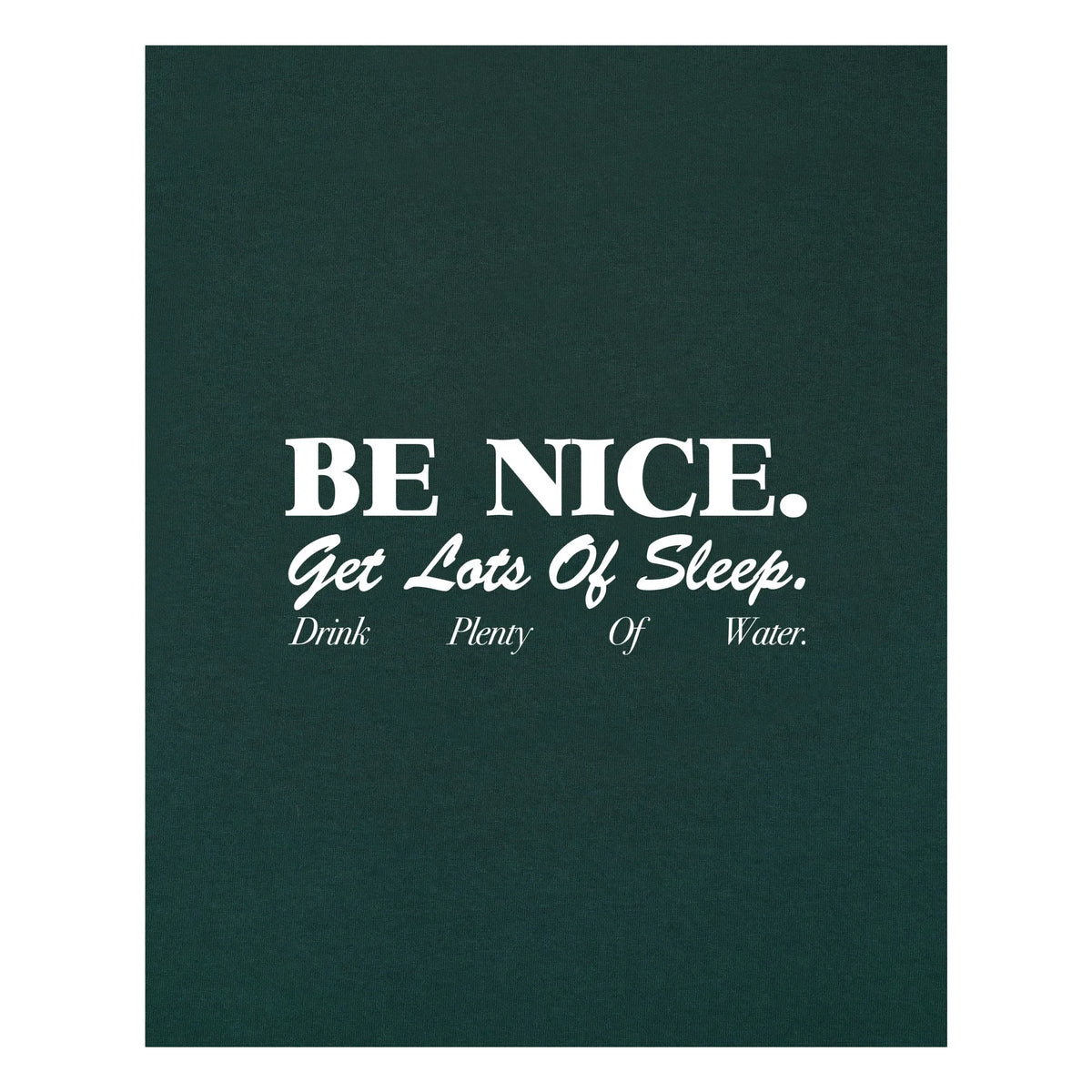 Sporty & Rich - Sweat Be Nice | Dark Green