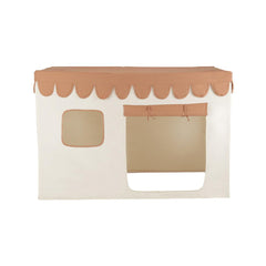 CuddleCo Play House with Scalloped Bunting - Tuscany-Climbing Frames-Tuscany- | Natural Baby Shower