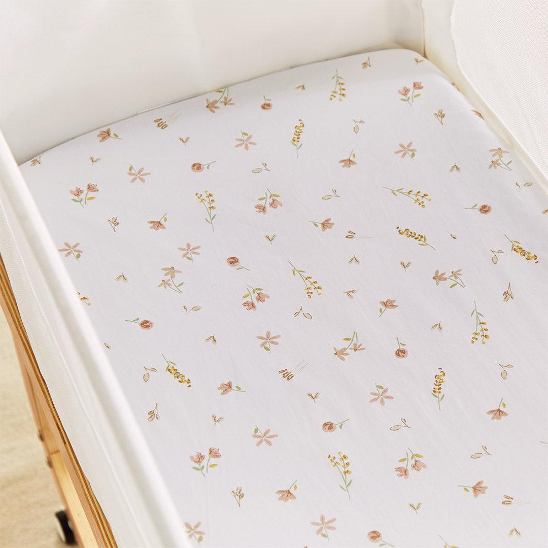 CuddleCo Universal Crib/ Co Sleeper Sheets 2pk - Cashmere Meadow-Sheets-Cashmere Meadow-Crib | Natural Baby Shower