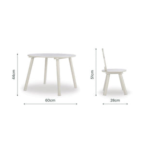 CuddleCo Play Table with 2 Chairs - Bear-Climbing Frames-Bear- | Natural Baby Shower