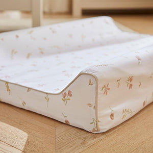 CuddleCo Wedge Changing Mat - Cashmere Meadow-Changing Mats-Cashmere Meadow- | Natural Baby Shower