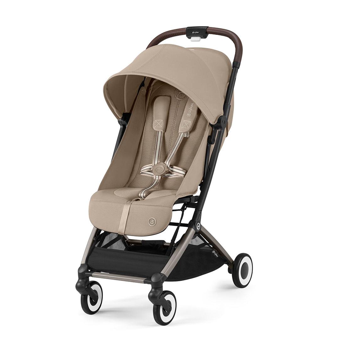 CYBEX Orfeo Pushchair - Almond Beige - Taupe-Strollers-Almond Beige-Taupe | Natural Baby Shower