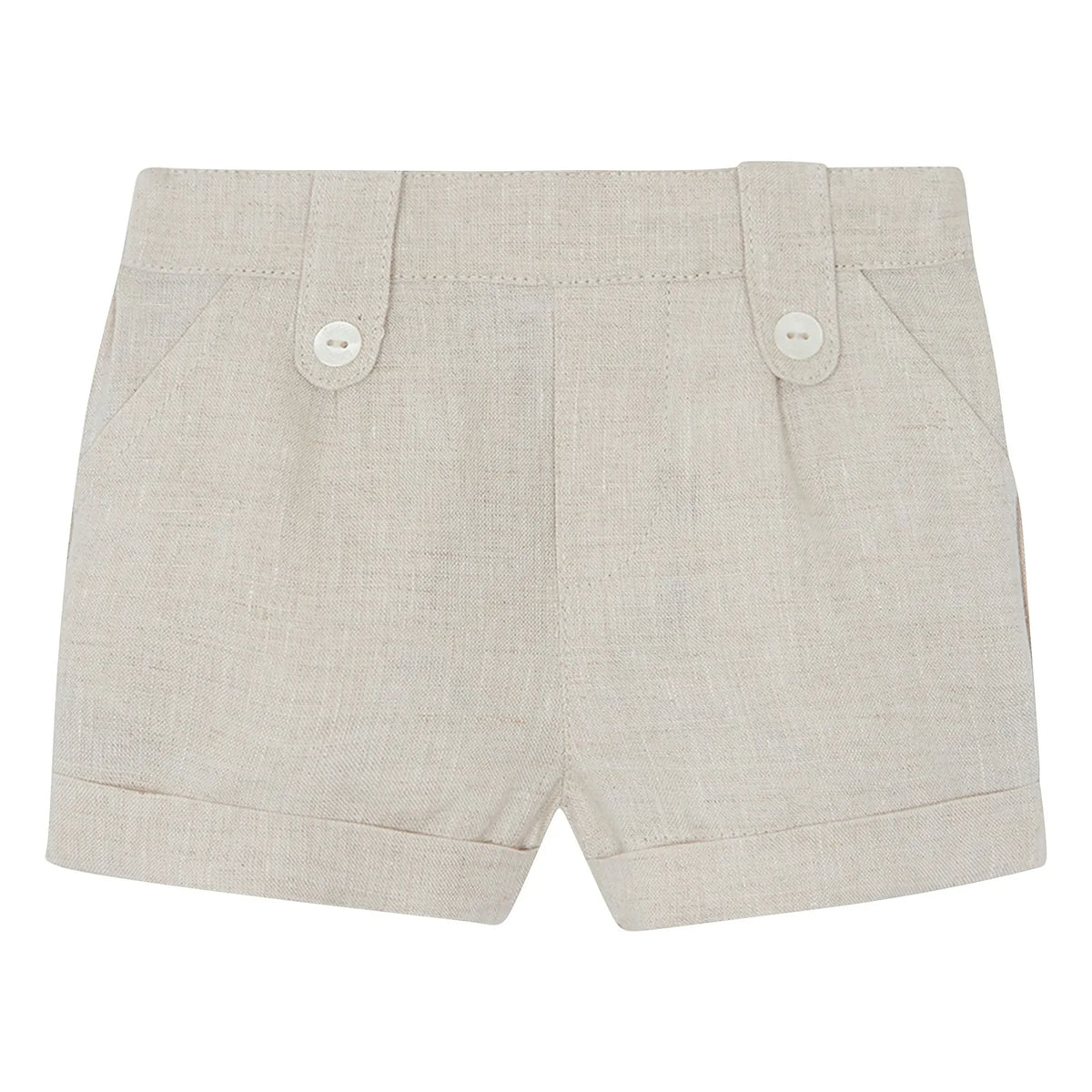 Tartine et Chocolat - Baby Linen Shorts | Sand