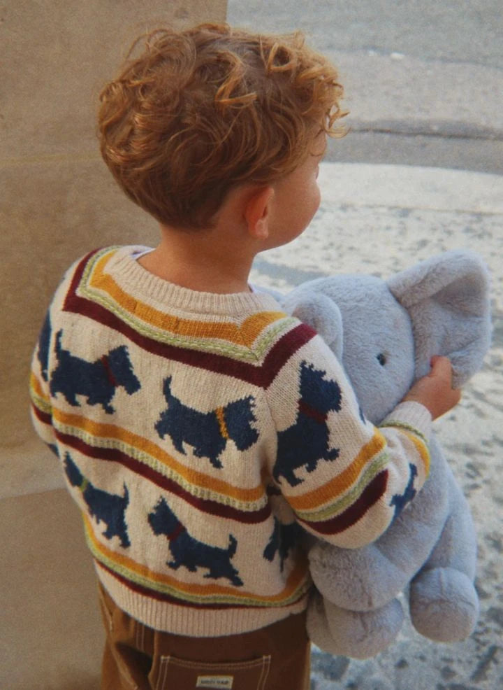 Konges Sløjd - Wool Dog Sweater | Beige