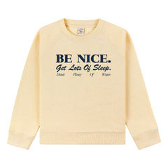 Sporty & Rich - Sweat Be Nice | Light Yellow