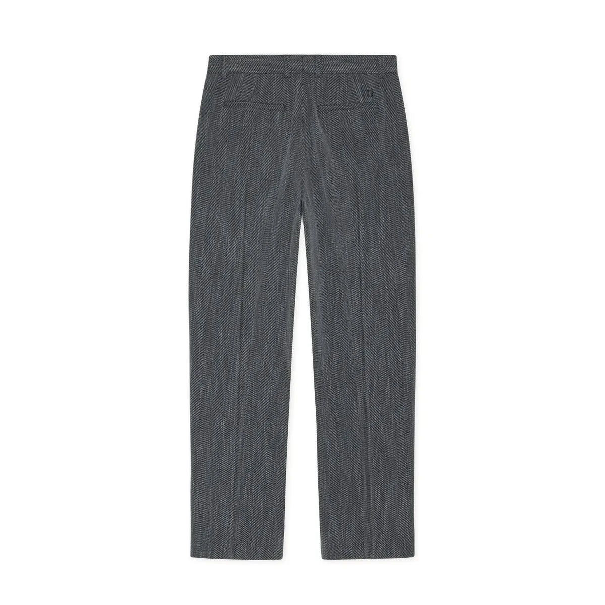 Les Deux - Houndstooth Pants | Dark Gray