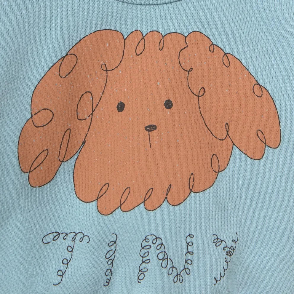 Tinycottons - Organic Cotton Dog Sweatshirt | Light Blue