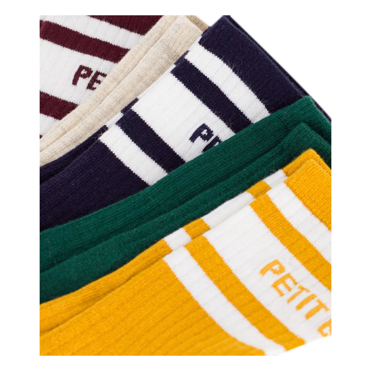 Petit Bateau - 5 Pairs of Petit Bateau Socks | Burgundy