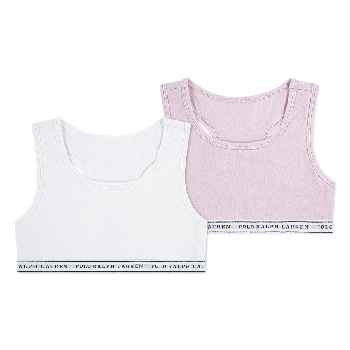 Ralph Lauren - 2-Pack Polo Ralph Lauren Sports Bra | White