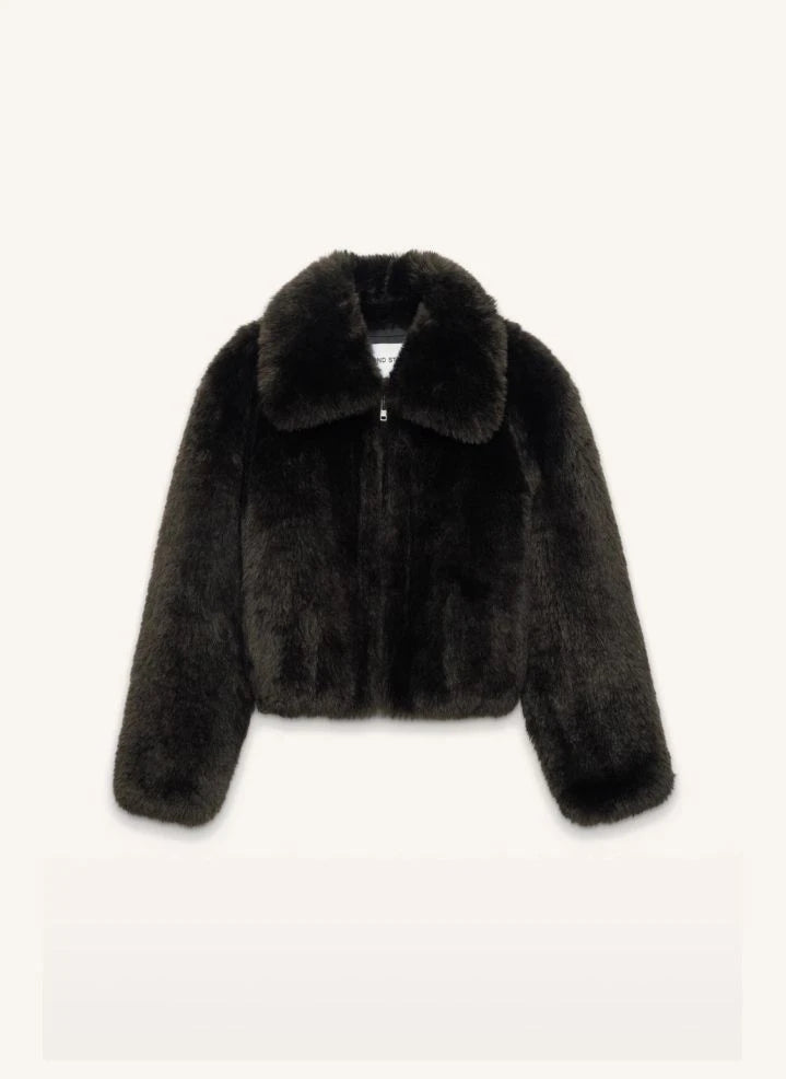 Stand Studio - Aya Coat | Dark Brown