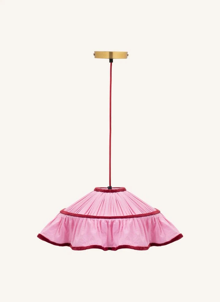 Anna + Nina - Blossom Pendant Lamp with Hand Strap | Pink