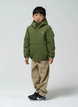 Gosoaky - Smooth Lion Waterproof Windbreaker | Green