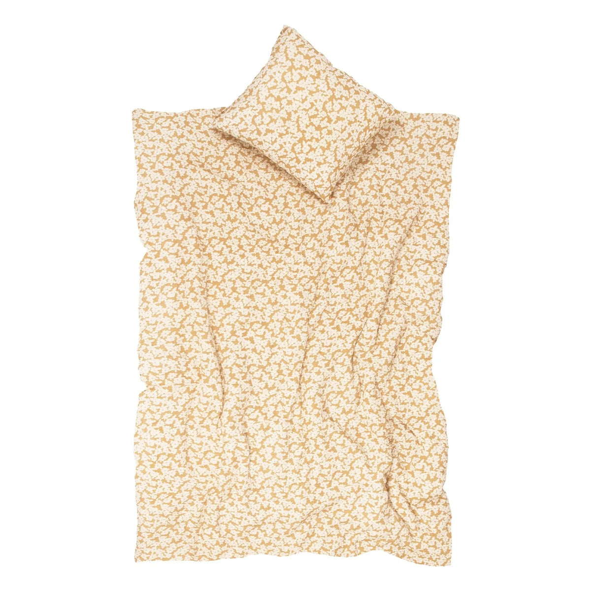 Nobodinoz - Wabi-Sabi Sakura Duvet Cover Set | Mustard