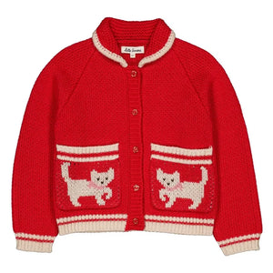 Hello Simone - Grizzly Cats Vest | Red