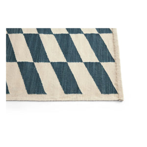 Hay - Shift Kilim Rug | Blue