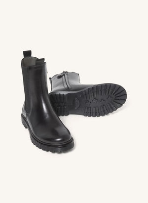 Angulus - Thick-Soled Chelsea Boots | Black