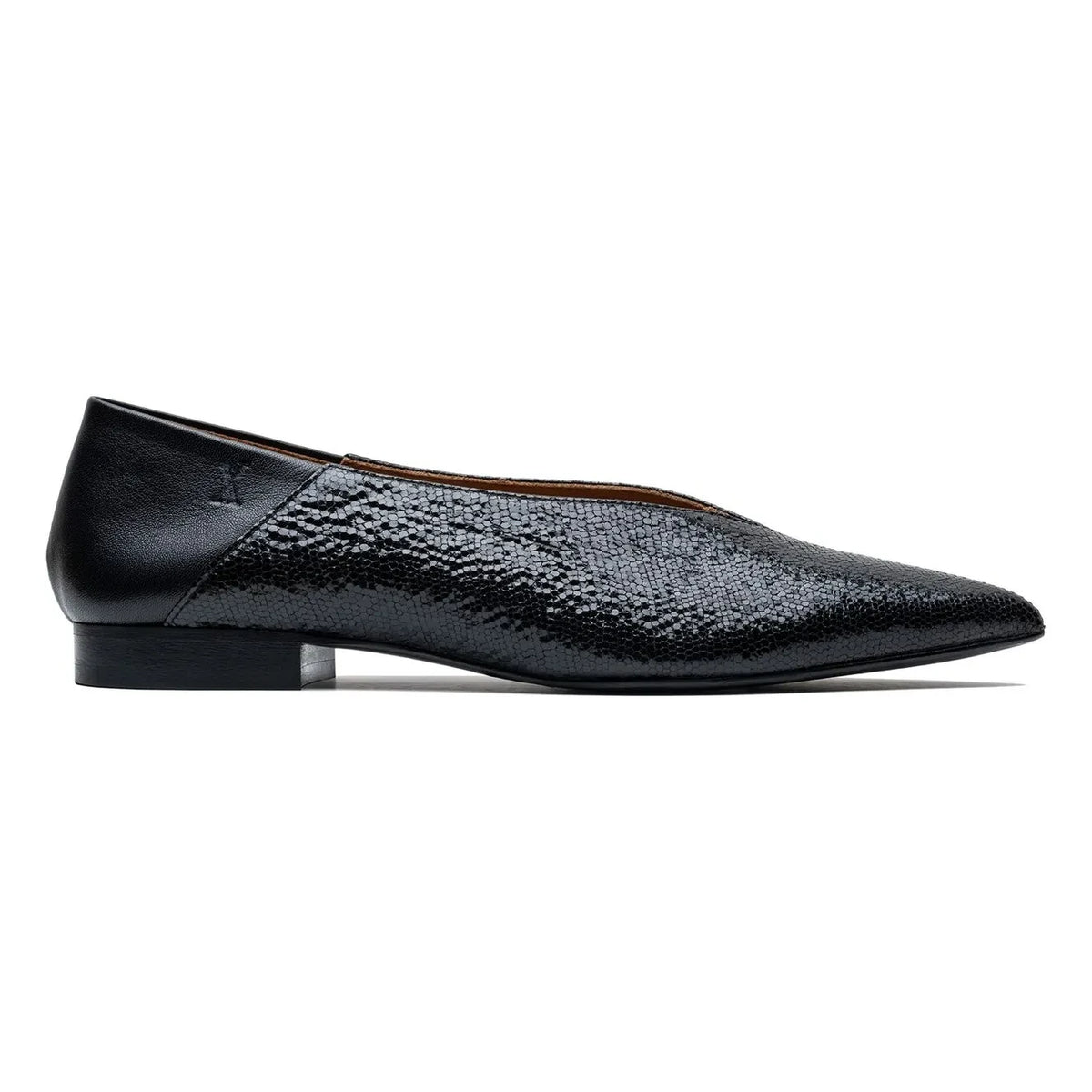 Lachoix - Audrey Leather Ballerinas | Black