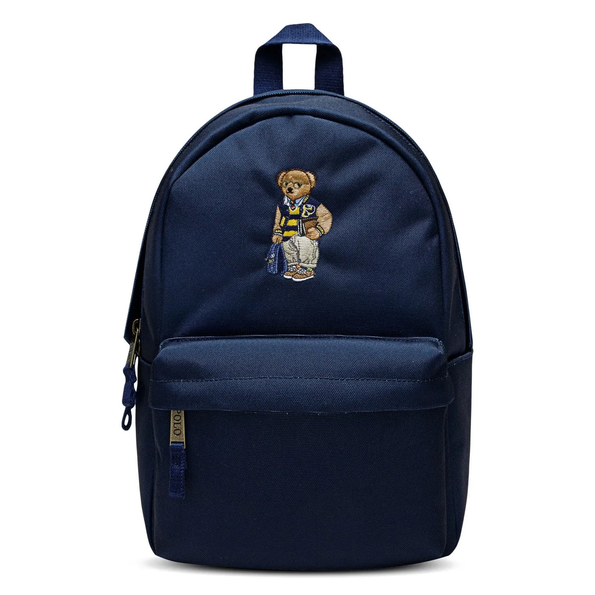 Ralph Lauren - Recycled Fiber Teddy Bear Backpack | Navy