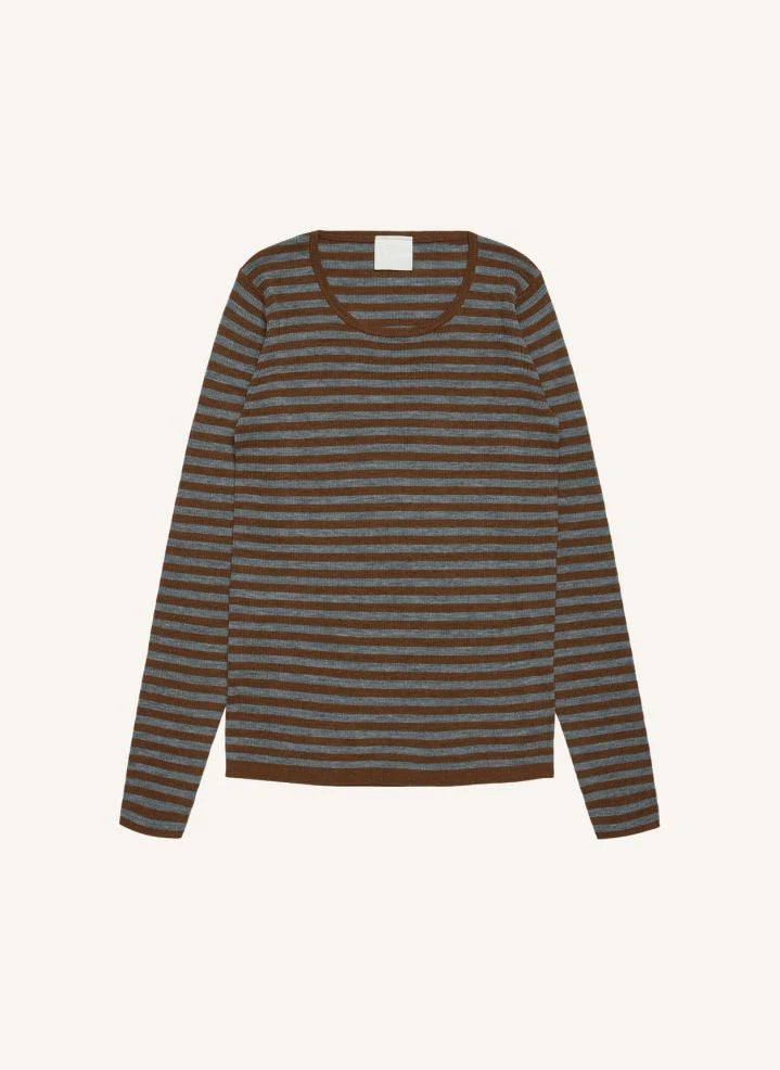 FUB - Long Sleeve Striped T-Shirt