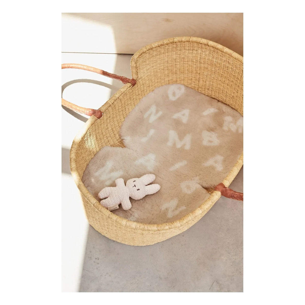 BINIBAMBA - Sheepskin for Strollers and Carriers - 68x44 cm | Beige
