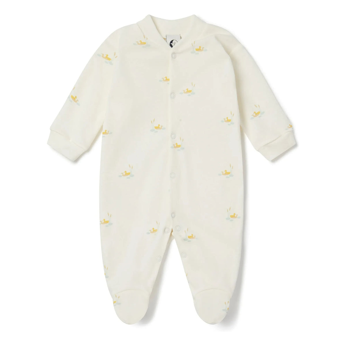 Sleepy Doe - Duck Footed Pajamas Organic Cotton | Ecru