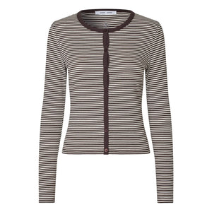 Samsoe Samsoe - Saalexo Organic Cotton Cardigan | Brown