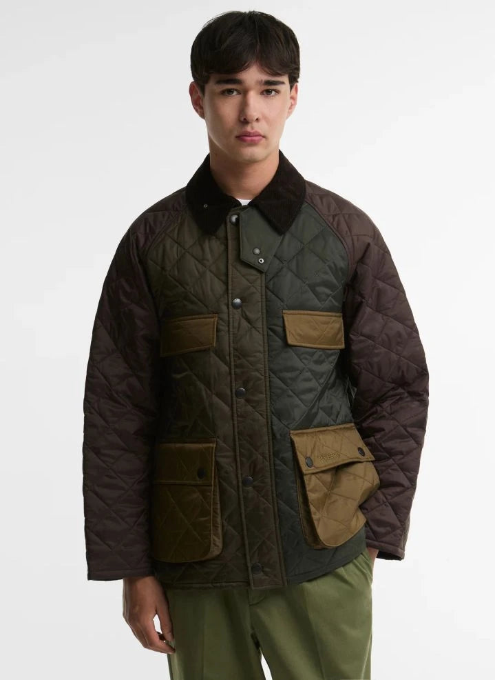 Barbour - Bedale SugarLump Quilted Jacket | Khaki