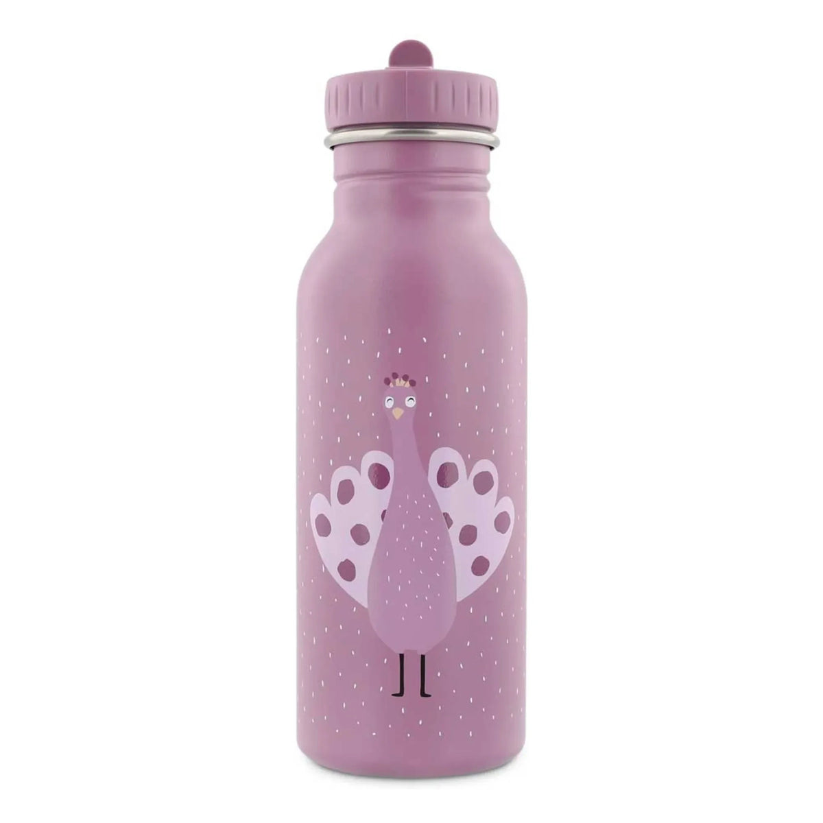 Trixie - Mrs. Peacock 500 ml water bottle | Purple