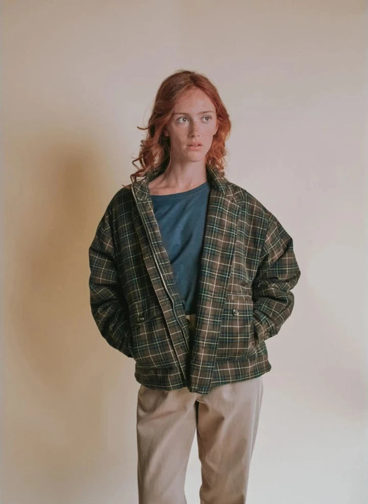Emile et Ida - Elio Flannel Jacket | Brown