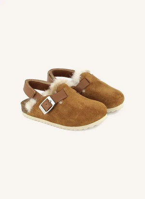 Bonton - Lined Slippers | Camel