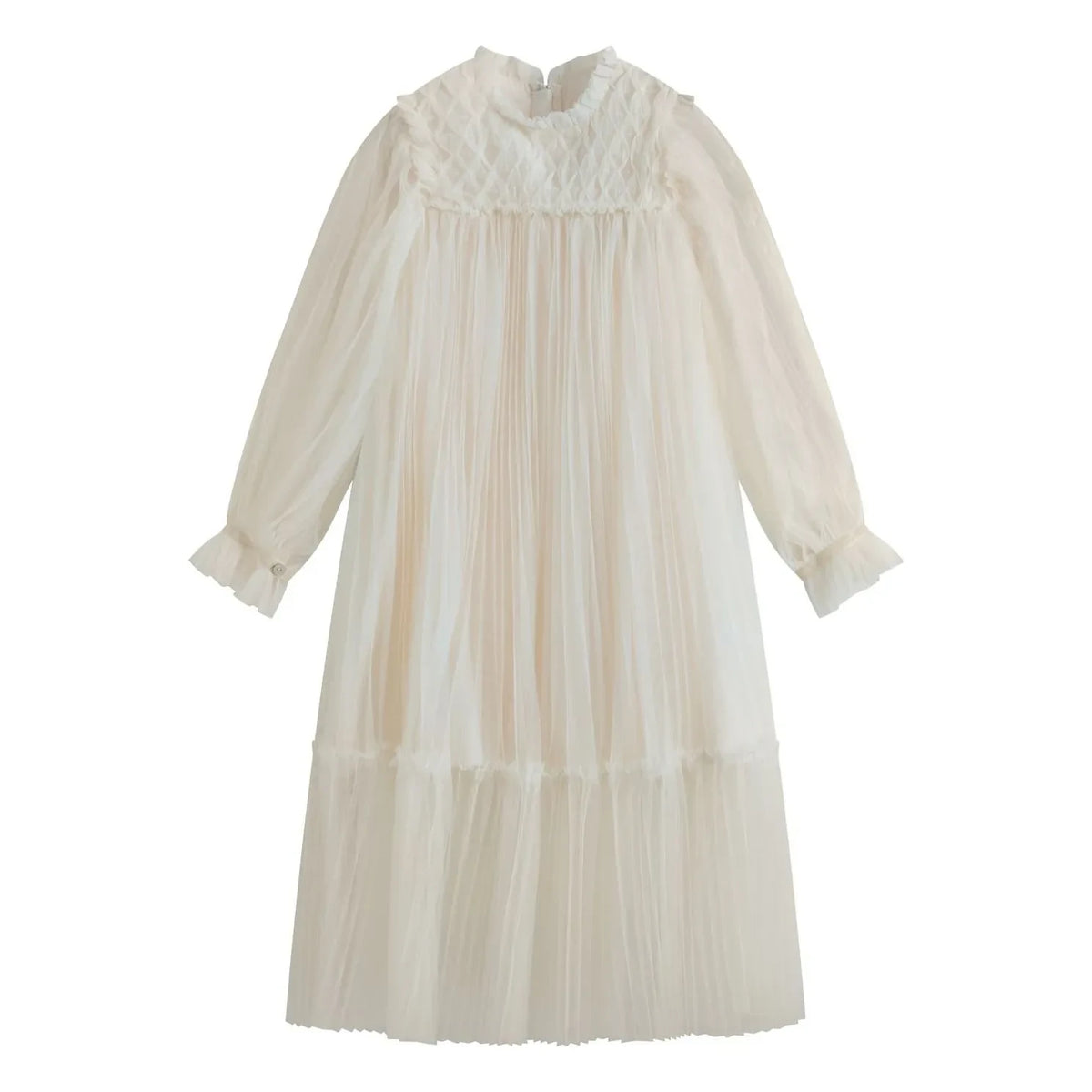 C'era Una Volta - Paula Tulle Dress | Cream