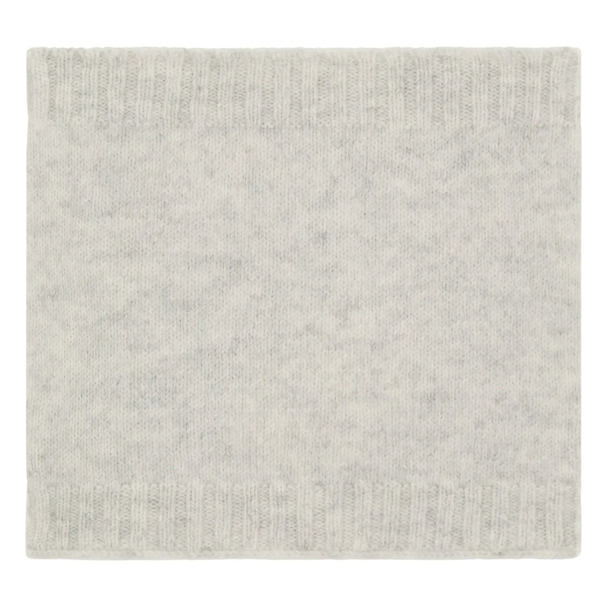 SMALLABLE BASICS - Pure wool neck warmer | Herringbone gray