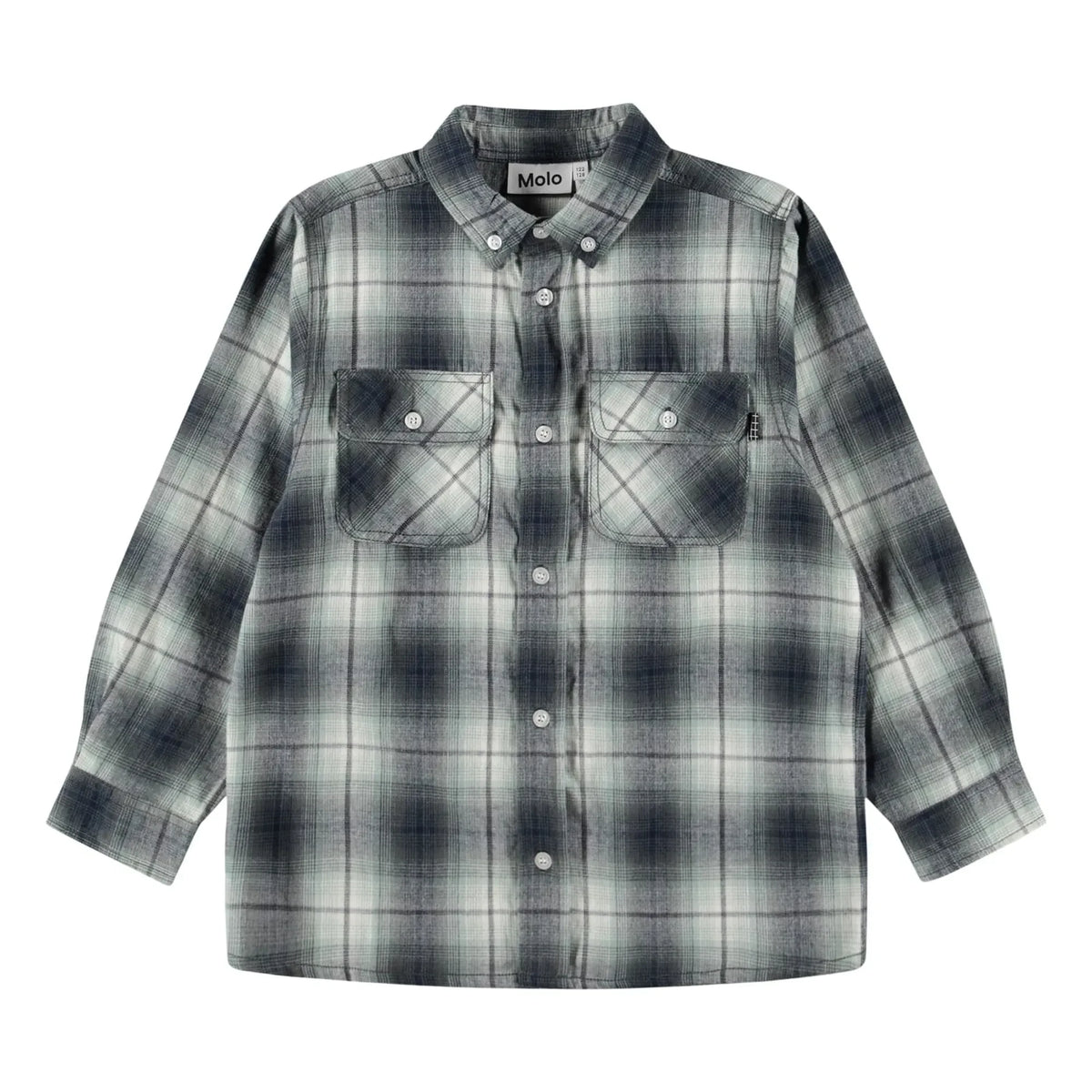 Molo - Rozzy Shirt Organic Cotton Check | Gray