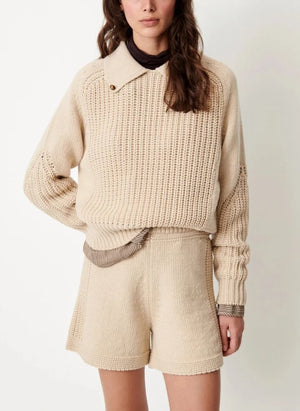 Sessùn - Afang Wool Sweater | Sand