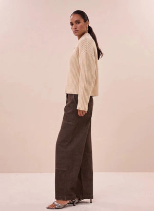 By Bar - Beige Lavi Cardigan